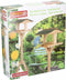 Lifetime Garden - Vogelhuisje op Paal - 115 x 35 x 35 CM - Beschermt Vogelvoer tegen Zon en Regen - Houtkleur