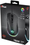 Trust GXT 922 Ybar - Bedrade Gaming Muis - 7200 DPI RGB - Zwart