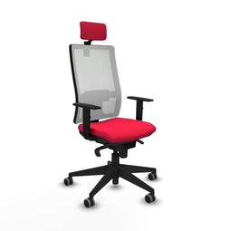 Bureaustoel Piqueras y Crespo 1D066G2 Rood
