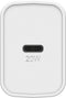 Otterbox EU Wall Charger 20W - USB-C 20W USB-PD + USB C-Lightning Cable 1m - Cloud Dust White