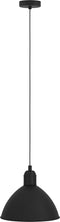 EGLO Priddy - Hanglamp - E27 - Hoogte verstelbaar - Zwart (1 stuk)