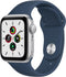 Apple Watch SE (2021) - Smartwatch - Valdetectie en Slaap-app - Zilver (Blauw)