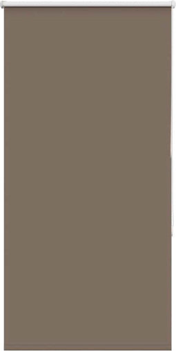 vidaXL - Rolgordijn - verduisterend - koffie - 65x130 - cm - stofbreedte - 60,7 - cm