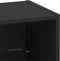 vidaXL - Zwevende - Plank - Zwart - Eiken - 40x28,5x40 - cm