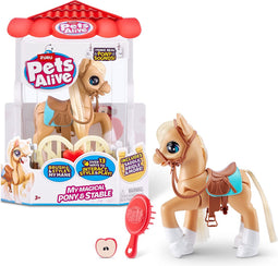 ZURU - Pets Alive - My Magical Pony and Stable - Speelfiguur - 32cm