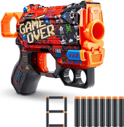 ZURU X-Shot Skins Menace met 8 Darts