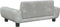 vidaXL Kinderbank 70x45x33 cm fluweel lichtgrijs