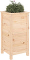 vidaXL - Plantenbak - 40x40x78 - cm - massief - grenenhout