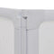 vidaXL - Douche - en - badscherm - 140 - x - 168 - cm - 7 - panelen - met - handdoekrek