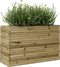 vidaXL - Plantenbak - 110x40x68,5 - cm - geïmpregneerd - grenenhout