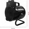 ElixPro EL203123 - Bouwkachel 3000W - Verwarmt tot 40m2 - Zwart