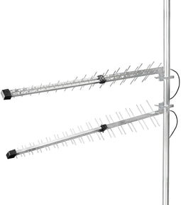 Nedis ANOR4G30ME - 3G/4G Buitenantenne - Max. 15 dBi Versterking - 698 - 960 MHz - 1710 - 2700 MHz - Aluminium