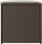vidaXL - Kussenbox - Bruin - 50x50x50 - cm - van - Poly - Rattan