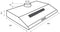 Inventum AKO6012RVS - Onderbouw afzuigkap - 2 motoren 326,4 m³/h - RVS