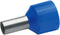 Klauke 43712 Adereindhulzen 16 mm² Deels geïsoleerd Blauw 100 stuk(s)