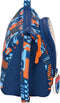 Schoolpennenzak Hot Wheels Speed club Oranje Marineblauw 20 x 11 x 8.5 cm