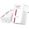 AVM FRITZ!Powerline 510E - Powerline-adapter - 500 Mbps - (2-Pack)
