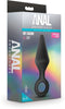 Blush Buttplug Anal Adventures Platinum Silicone Loop Plug Large Black Zwart