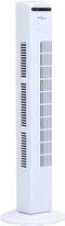 vidaXL Torenventilator met afstandsbediening en timer ø24x80 cm wit