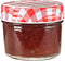 vidaXL - Jampotten - met - wit - met - rode - deksels - 48 - st - 110 - ml - glas