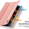 Dux Ducis - Samsung Galaxy Tab S8 Ultra - Domo Book Case met Auto Wake/Sleep - Roze