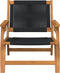 vidaXL - Tuinstoelen - 2 - stuks - Zwart - 67x77x73 - cm - Massief - Acaciahout