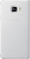Samsung Galaxy A3 (2016) - Flip Cover - Zacht leer-look materiaal - Wit