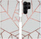 iMoshion Hoesje Geschikt voor Samsung Galaxy S23 Ultra Hoesje Met Pasjeshouder - iMoshion Design Softcase Bookcase - Wit / White Graphic