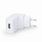 Gembird EG-UC2A-02-W - USB Thuislader - 2,1A - Wit