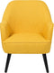 Fauteuil LOKEN Stof Geel