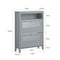 SoBuy FSR152-HG - Entreekast - 2 Deuren & Schoenenrek - Grijs