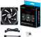 Lian Li UNI FAN SL120 V2 Reverse Blade Zwart, 120mm