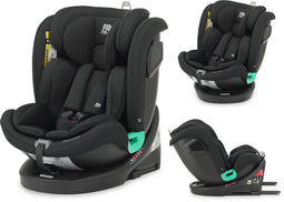 Deryan Colin Luxe I-size Autostoel - Groep 0-1-2-3 - Isofix - 360° draaibaar - Zwart