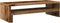 vidaXL - Monitorstandaard - 54x22x15 - cm - bewerkt - hout - oud - houtkleurig