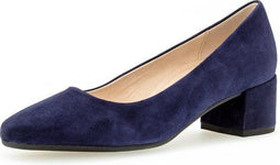 Gabor - Dames Trotteur - Pump gekleed tussenhak - Blauw
