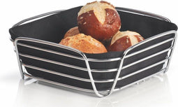 Blomus Broodtrommel Delara broodmand groot, zwart