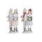 Kerstversiering DKD Home Decor Hars Koppel (10,5 x 7 x 20,5 cm) (2 Stuks)