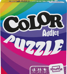Shuffle - Color Addict Puzzle - Kaartspel - Familiespel - Legpuzzel