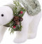 Christmas Kerstversiering Wit Multicolour Plastic Polyfoam Weefsel Beer 13 X 32 X 15 Cm