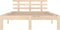 vidaXL - Bedframe - massief - hout - 120x190 - cm