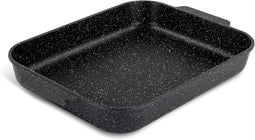 Scoville Neverstick - Braadschaal 32cm x 25cm - Antiaanbaklaag 5x sterker - Zwart