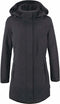 Jack Wolfskin Madison Avenue - Outdoorjas Dames - Waterdicht en ademend - Phantom - Maat XL