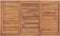vidaXL Tuintafel 150x90x75 cm massief teakhout