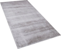 GESI II - Laagpolig vloerkleed - Lichtgrijs - 80 x 150 cm - Viscose