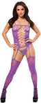 Dames jumpsuit Baci Lingerie Bodystocking (Één maat)