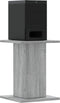 vidaXL - Speakerstandaards - 2 - st - 30x30x40 - cm - bewerkt - hout - grijs - sonoma