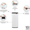 Brabantia Bo Touch Bin - Prullenbak - 30 liter - Wit
