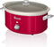 Swan Retro - Slowcooker - Rood - 6.5 liter