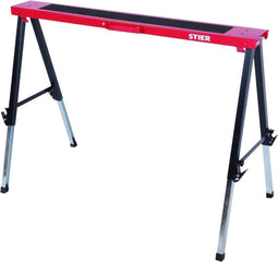 STIER - Opvouwbare Werkbok - Antisliplaag - Hoogte Verstelbaar 64-91 cm