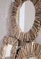 Bazar Bizar - DRIFTWOOD Drijfhout Spiegel Naturel Medium - 60x60 CM
